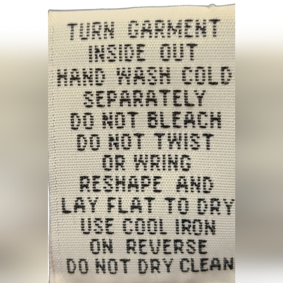 Once Again XL Black Top With Silver Metalic Thread, Beads/Sequin Neckline - Picture 5 of 5